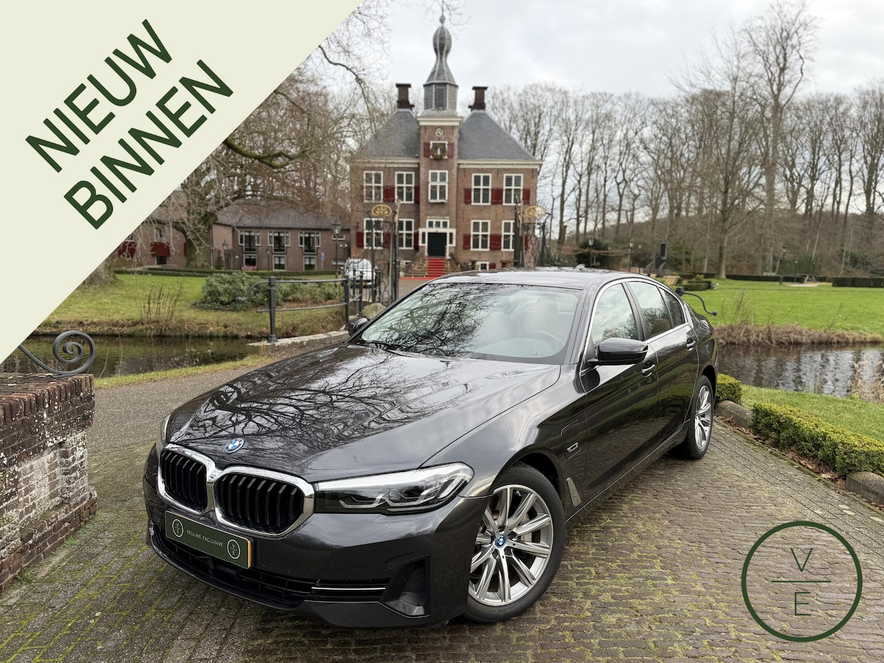 BMW 5-serie - 530e Bus Ed. | Adaptive | trekhaak | Leder | Camera | - AutoWereld.nl