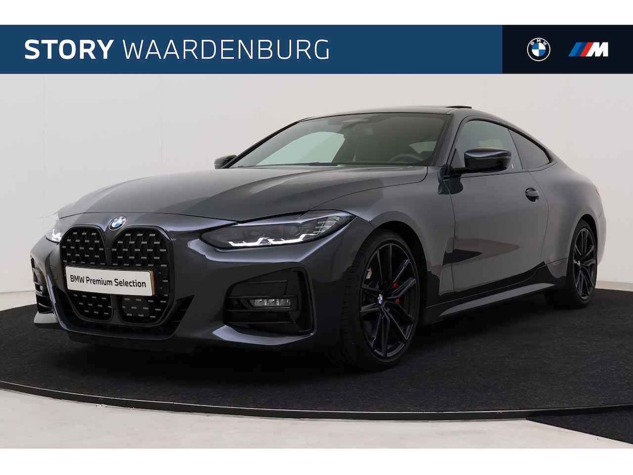 BMW 4-serie Coupé - 430i High Executive M Sport Automaat / Schuif-kanteldak / Trekhaak / Adaptief M Onderstel - AutoWereld.nl