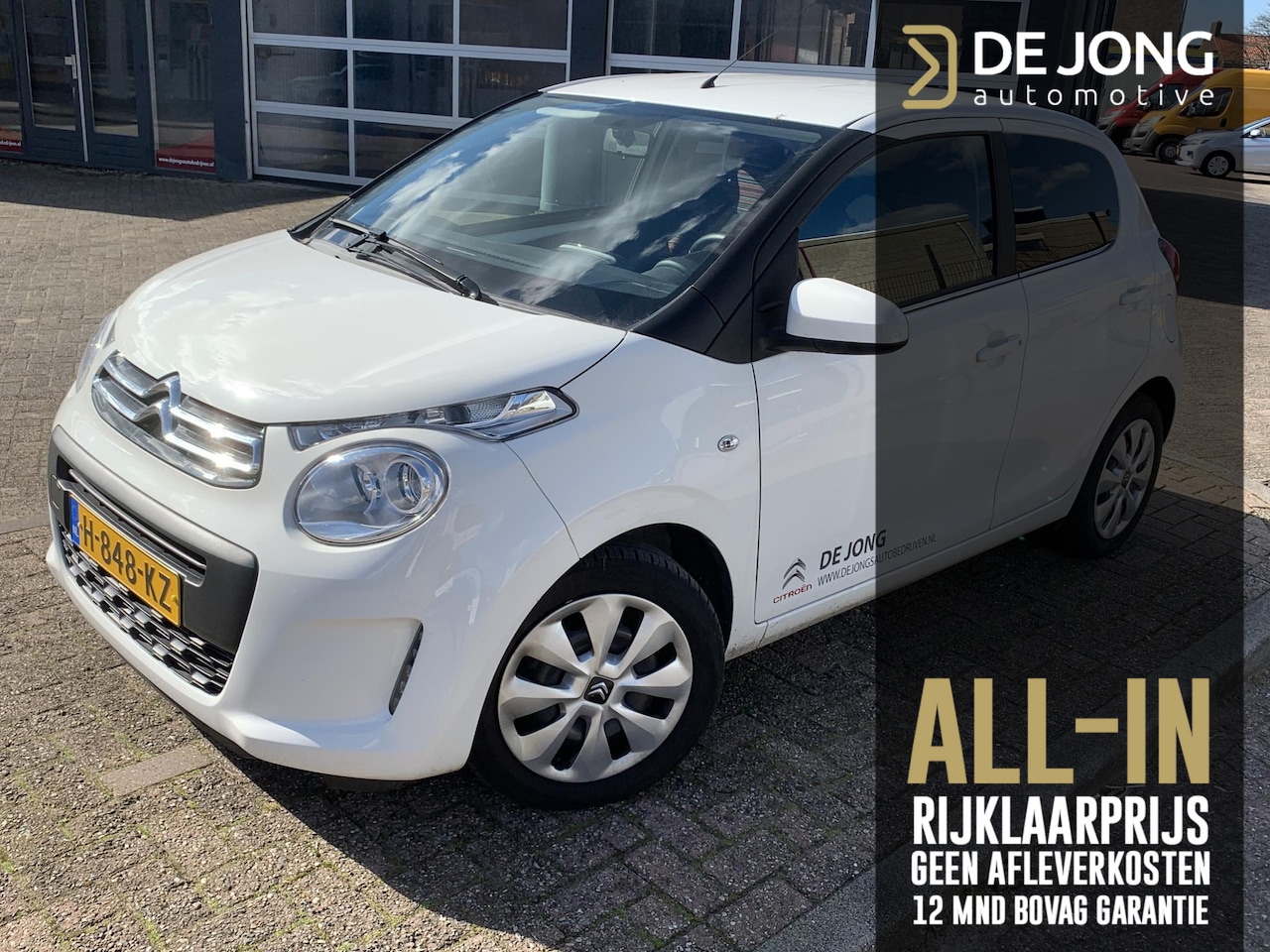 Citroën C1 - 1.0 VTi Feel ALL-IN RIJKLAARPRIJS/Airco/Bluetooth/Donker getint glas/ Rijdende demonstrati - AutoWereld.nl