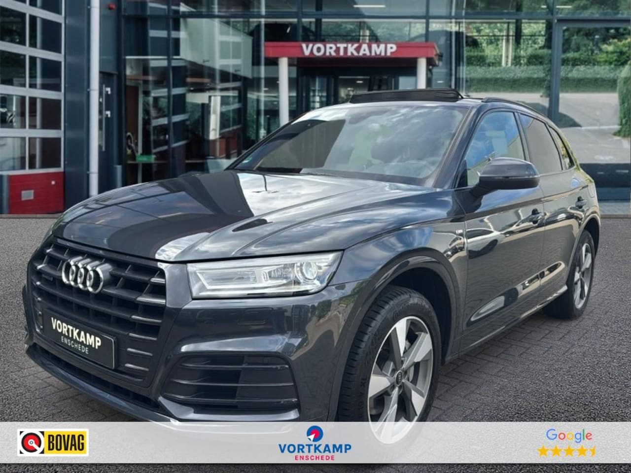 Audi Q5 - 50 TFSIe QUATTRO SPORT TREKHAAK/PANO-DAK/NAVI/CC/CAMERA/ELEK.ACHTERKLEP - AutoWereld.nl