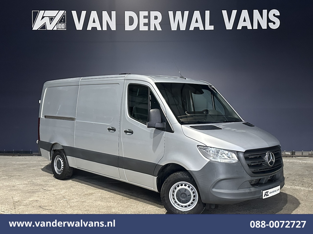 Mercedes-Benz Sprinter - 315 CDI 150pk L2H1 Euro6 Airco | Camera | Apple Carplay | Chauffeursstoel | Trekhaak Andro - AutoWereld.nl