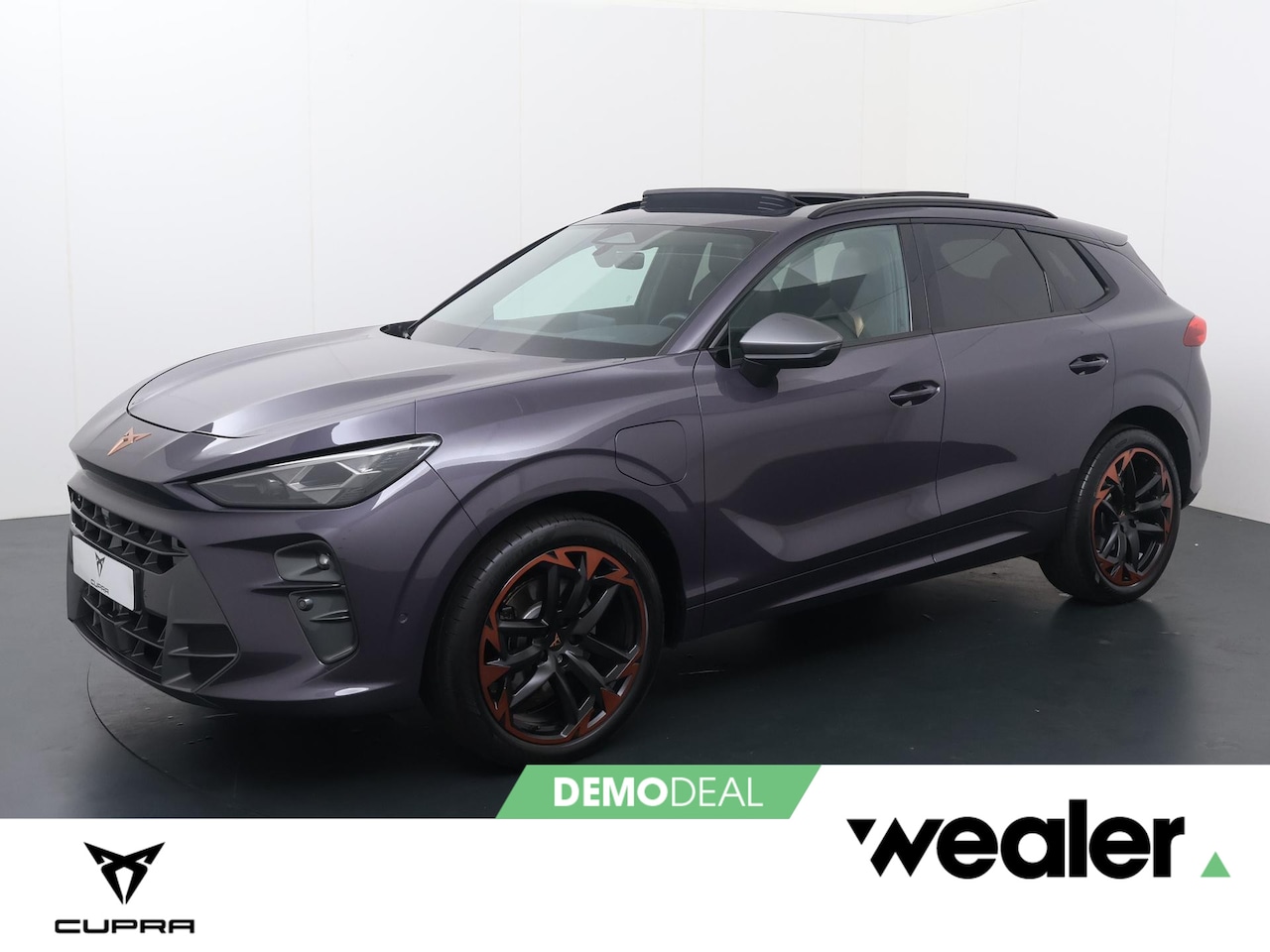 CUPRA Terramar - 1.5 TSI e-Hybrid VZ | 272 PK |  SoH 100% | Lederen interieur | Trekhaak wegklapbaar | Pano - AutoWereld.nl