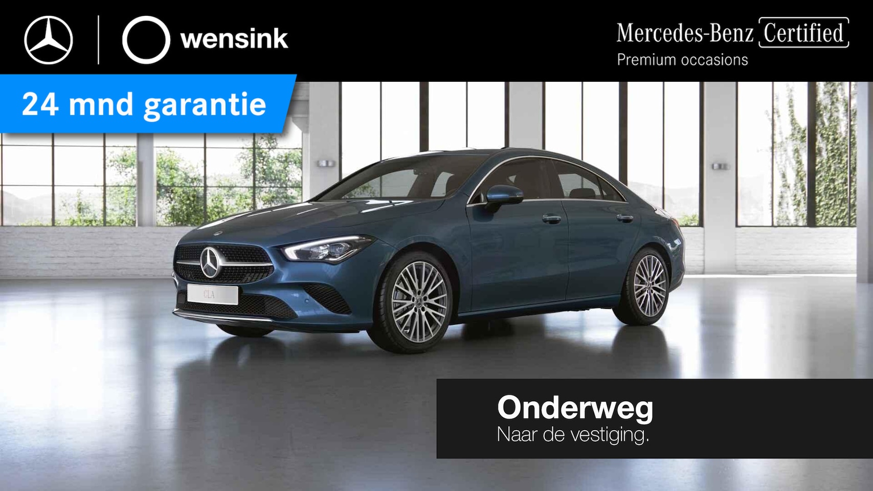 Mercedes-Benz CLA-Klasse - 200 Luxury Line | Trekhaak | Stoelverwarming | Sfeerverlichting | Widescreen | - AutoWereld.nl