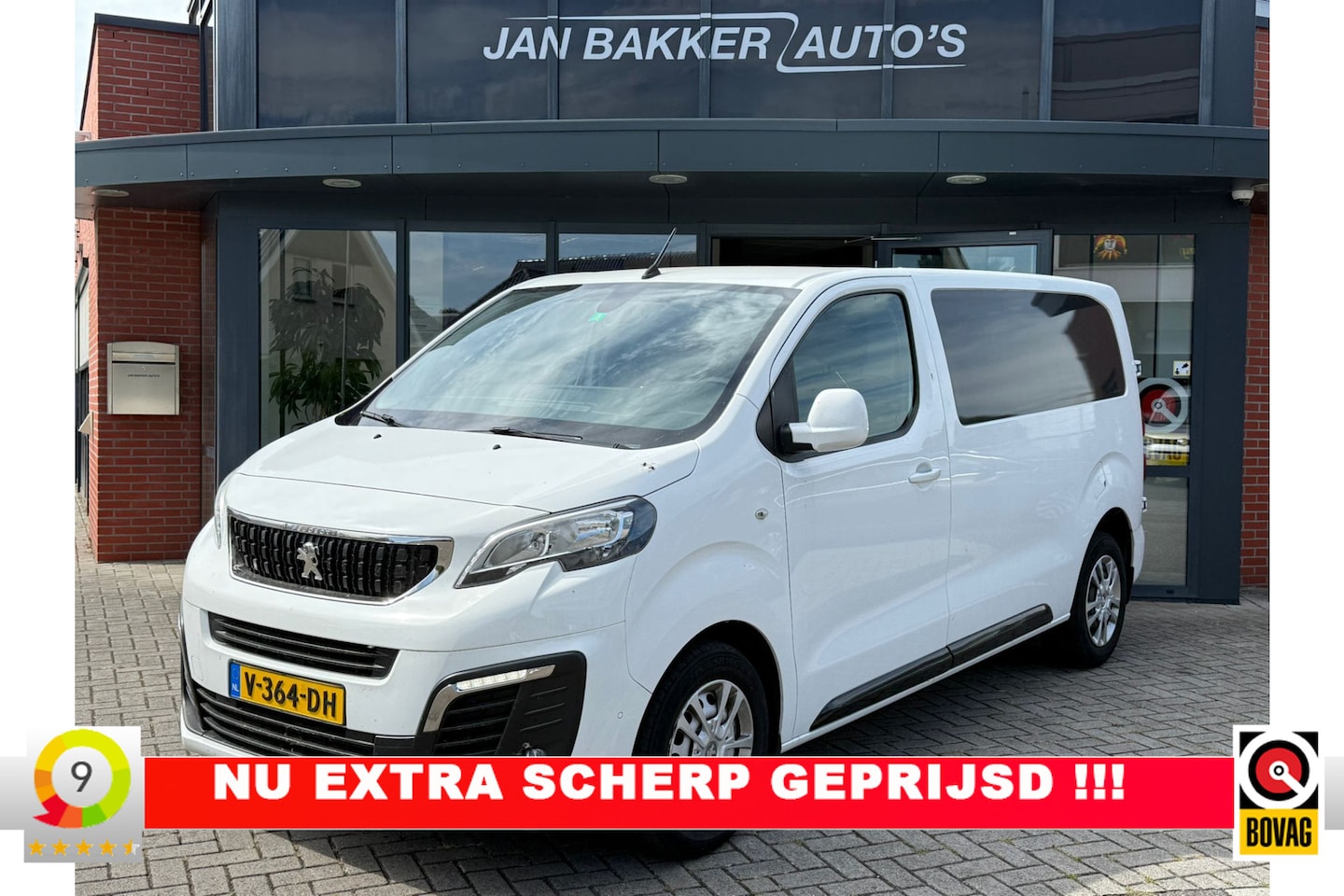 Peugeot Expert - 231S 2.0 BlueHDI 120 Premium Pack ✅ Alles is vervangen ✅ Camera ✅ PDC ✅ Navigatie ✅ motor - AutoWereld.nl