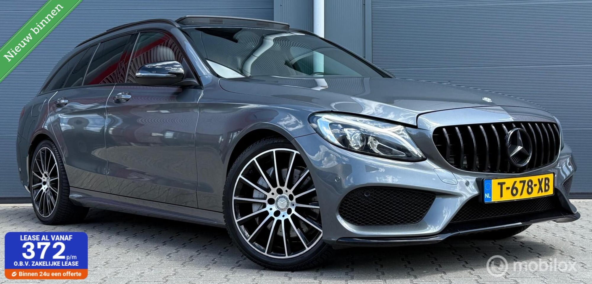 Mercedes-Benz C-klasse Estate - 250 AMG pakket Pano.dak/LED/Elektr.pakket - AutoWereld.nl