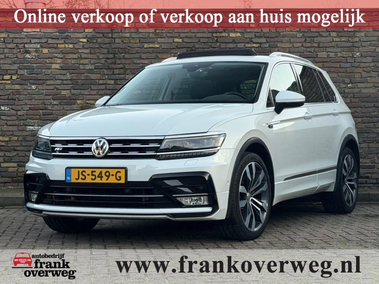 Volkswagen Tiguan - 2.0 TSI 4 Motion DSG R-Line Panodak Trekhaak Dynaudio - AutoWereld.nl