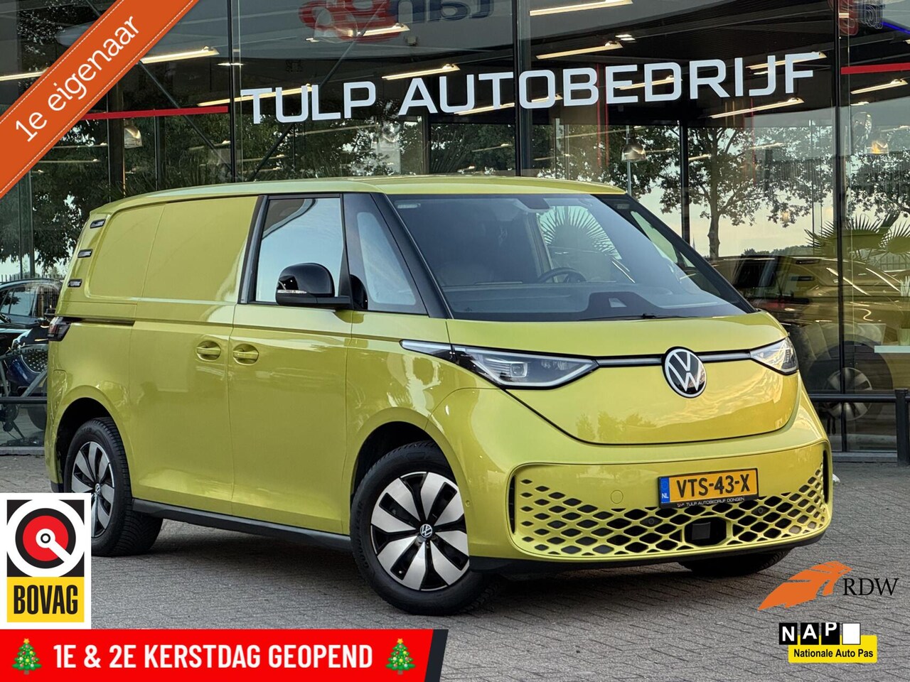 Volkswagen ID. Buzz Cargo - 77 kWh Aut 1e eigenaar 2023 Leder - AutoWereld.nl