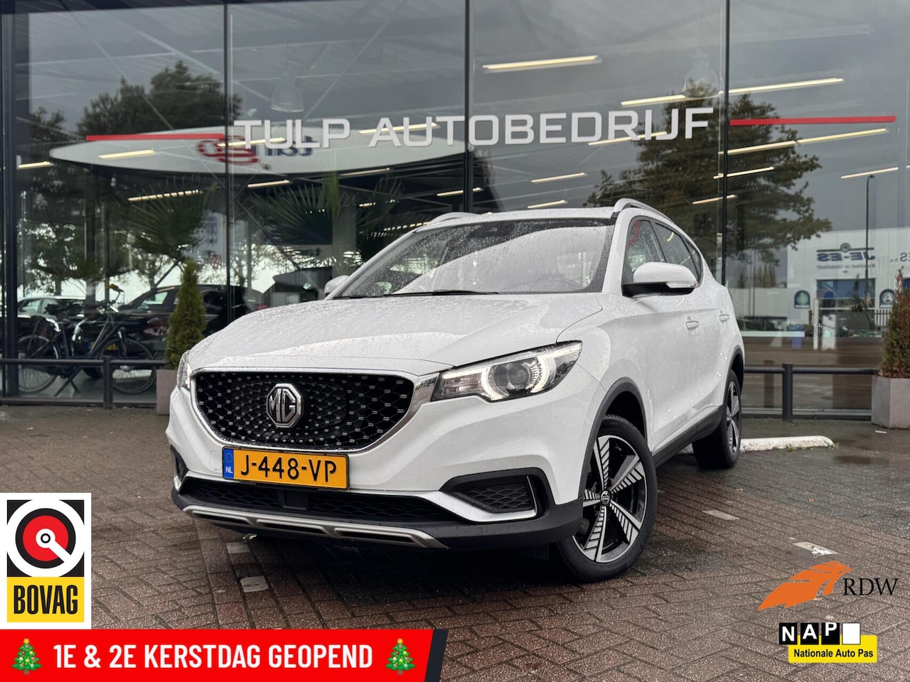 MG ZS - Luxury 45 kWh Leder Navi Open dak Dealer NAP - AutoWereld.nl