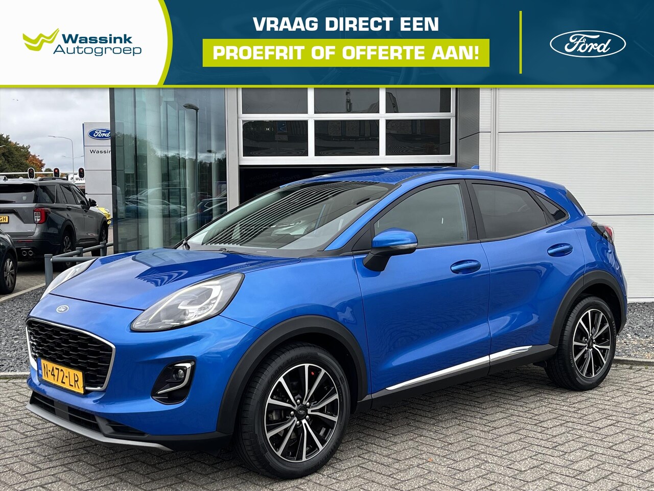Ford Puma - 1.0i Ecoboost 125pk automaat Titanium | Navigatie | Klimatronic | Parkeersensoren achter | - AutoWereld.nl