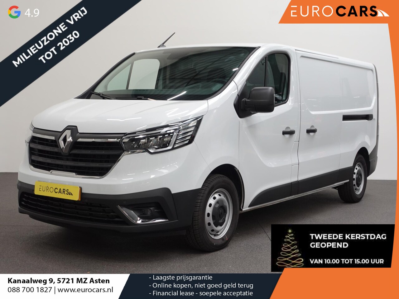 Renault Trafic - 2.0 Blue dCi 150PK T30 L2H1 Advance BPM VRIJ! Airco Bluetooth Camera Cruise Parkeersensore - AutoWereld.nl