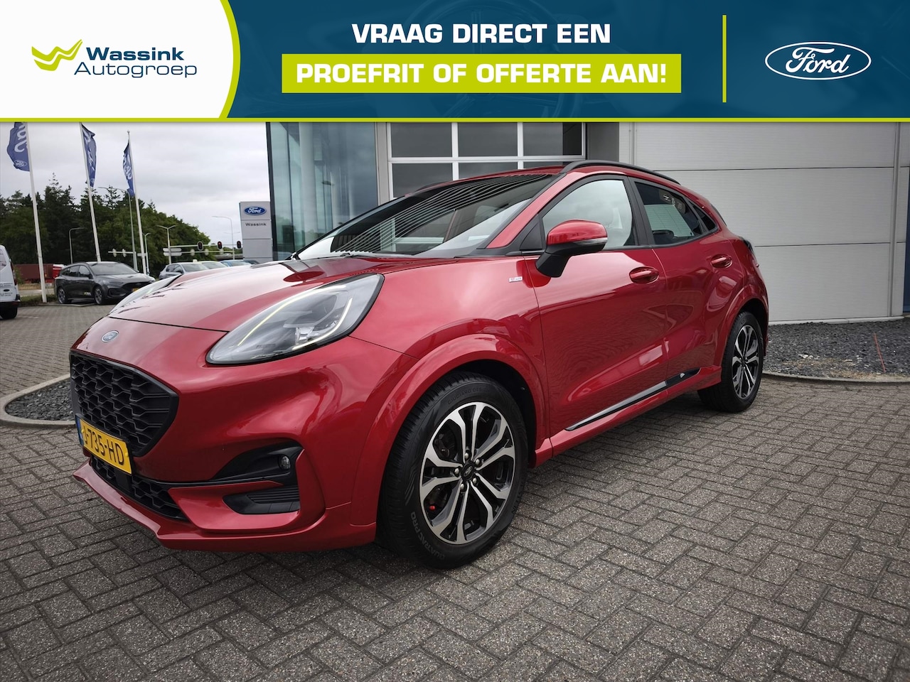 Ford Puma - 1.0i Ecoboost Hybrid 125pk ST-Line | Navigatie | Winter pack - AutoWereld.nl