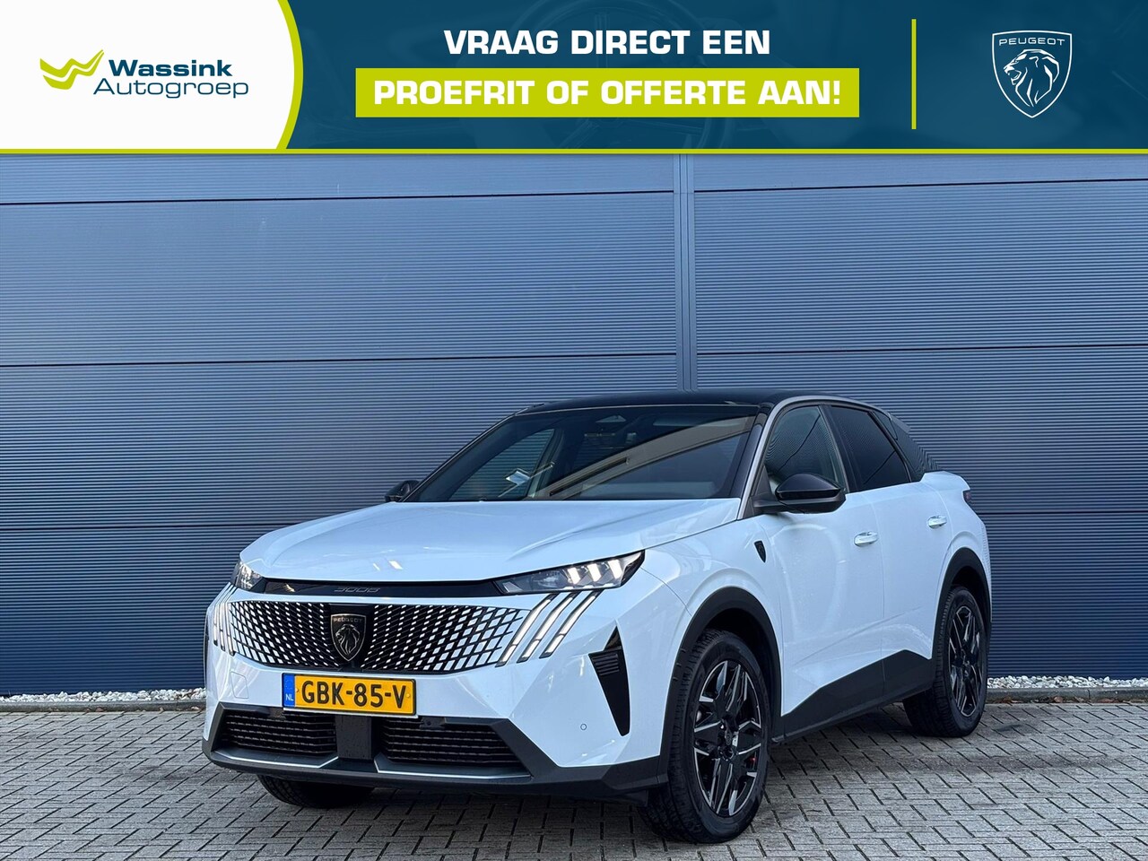 Peugeot 3008 - 1.2 HYBRID 136pk e-DCS6 GT | Stoel/Stuurverwarming I Carplay I Navigatie I Elektrische ach - AutoWereld.nl