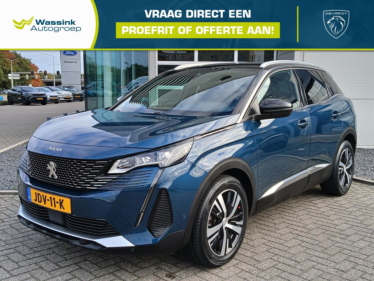 Peugeot 3008 - 1.2 PureTech 130pk EAT8 Automaat GT Pack Business | Navigatie | Trekhaak | Camera | - AutoWereld.nl