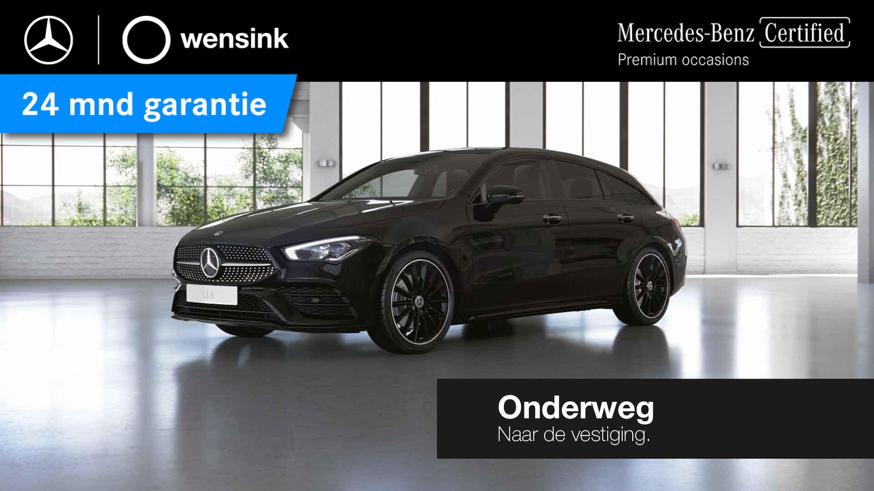 Mercedes-Benz CLA-klasse Shooting Brake - 250 e AMG Line | Night | Panoramadak | Sfeerverlichting | Stoelverwarming | - AutoWereld.nl