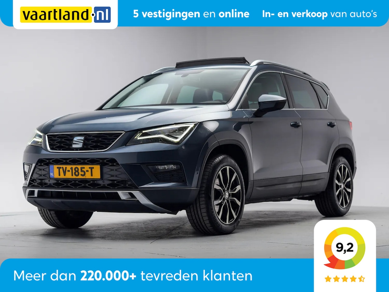 SEAT Ateca - 1.0 EcoTSI Style Business Intense [ LED Panorama Virtual Navi Camera ] - AutoWereld.nl