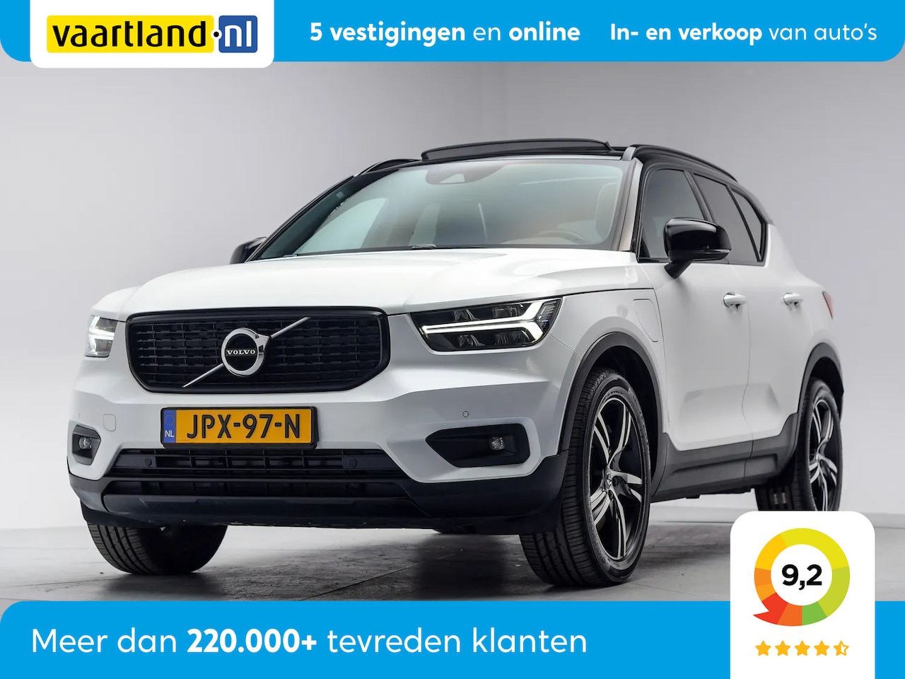 Volvo XC40 - T5 Recharge 262pk R Design Aut. [ Panorama Stoelverwarming Camera ] - AutoWereld.nl