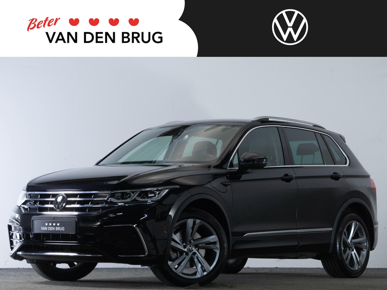 Volkswagen Tiguan - R-Line 1.4 TSI 245 PK DSG eHybrid | LED Matrix IQ | Navigatie Pro | 360 Camera | Keyless | - AutoWereld.nl