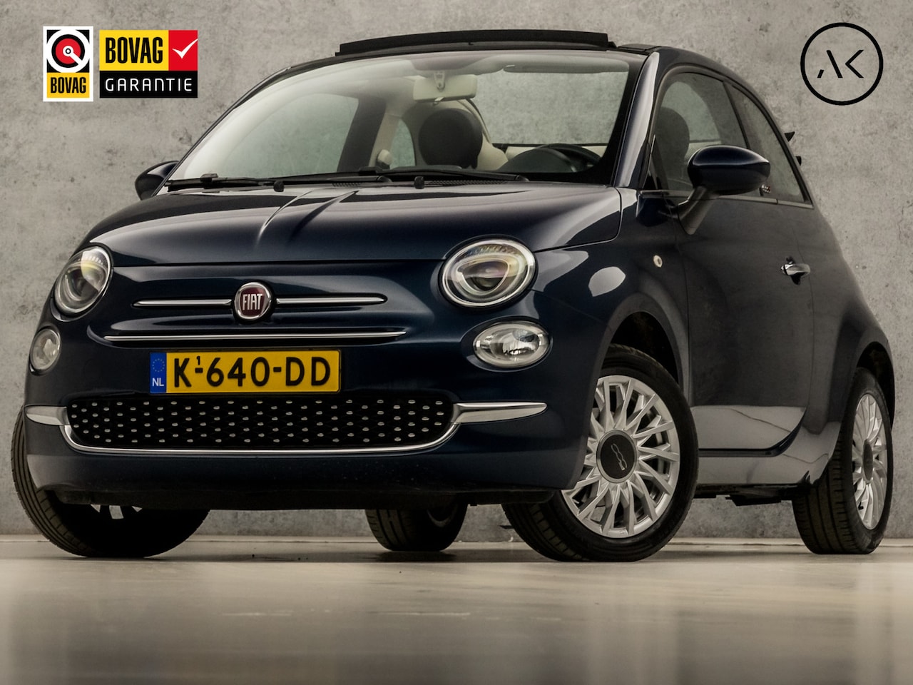 Fiat 500 C - 1.2 Lounge (GROOT NAVI, CLIMATE, CRUISE, SPORTSTOELEN, PARKEERSENSOREN, LM VELGEN, NIEUWST - AutoWereld.nl