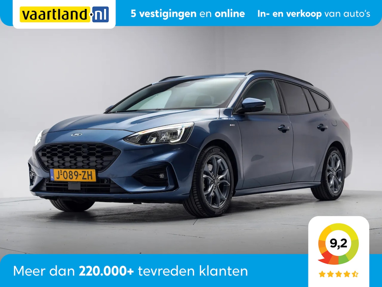Ford Focus Wagon - 1.0 EcoBoost 125pk Trend ST line Business [ Winterpack Apple/Android Navi Camera ] - AutoWereld.nl