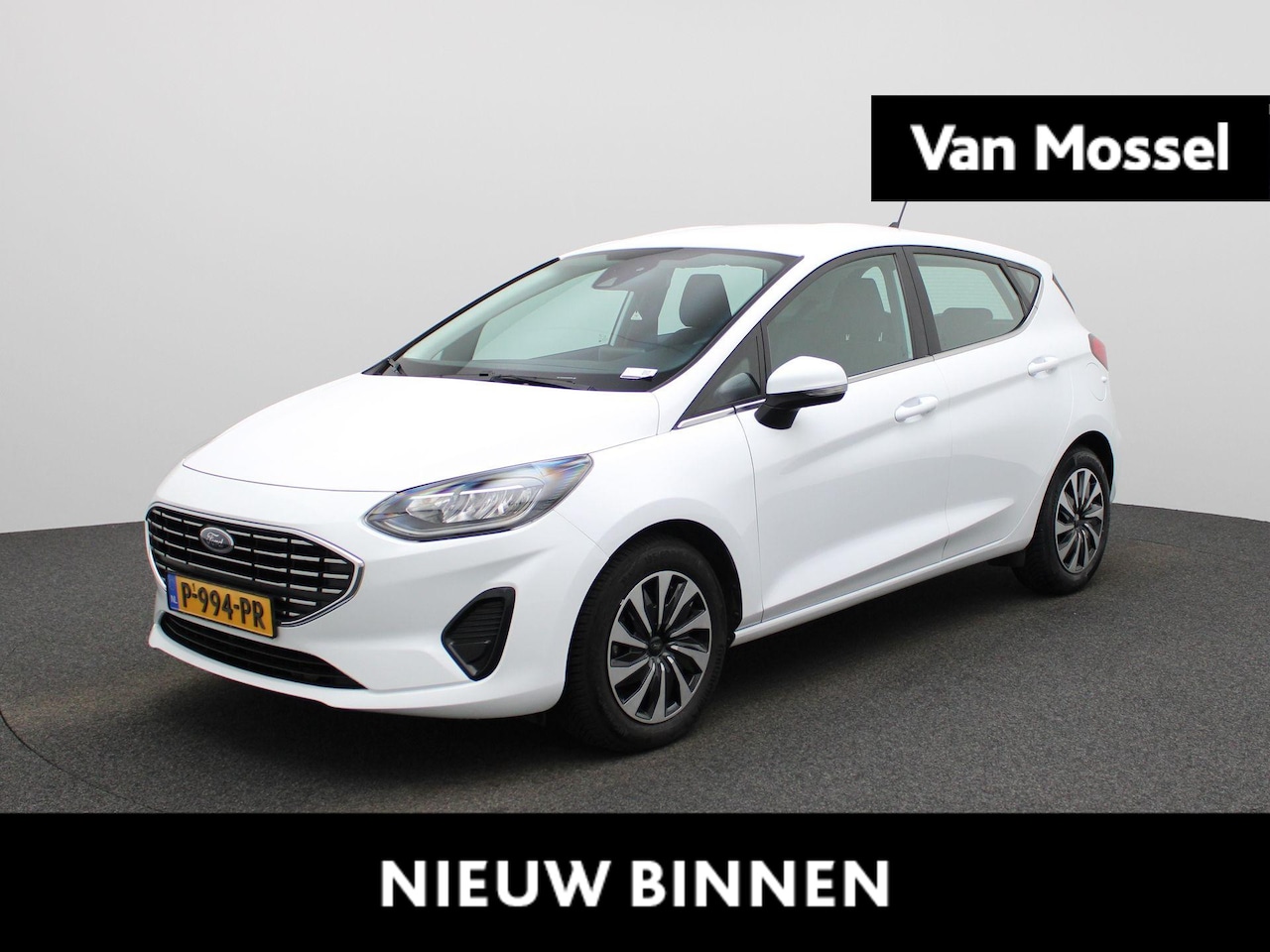 Ford Fiesta - 1.0 EcoBoost Hybrid Titanium Navigatie ECC Parkeersensoren - AutoWereld.nl