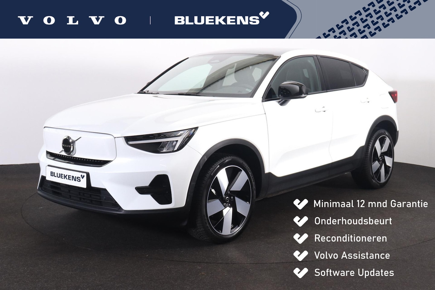 Volvo C40 - Plus 69 kWh - Panoramadak - IntelliSafe Assist & Surround - Parkeercamera achter - Verwarm - AutoWereld.nl
