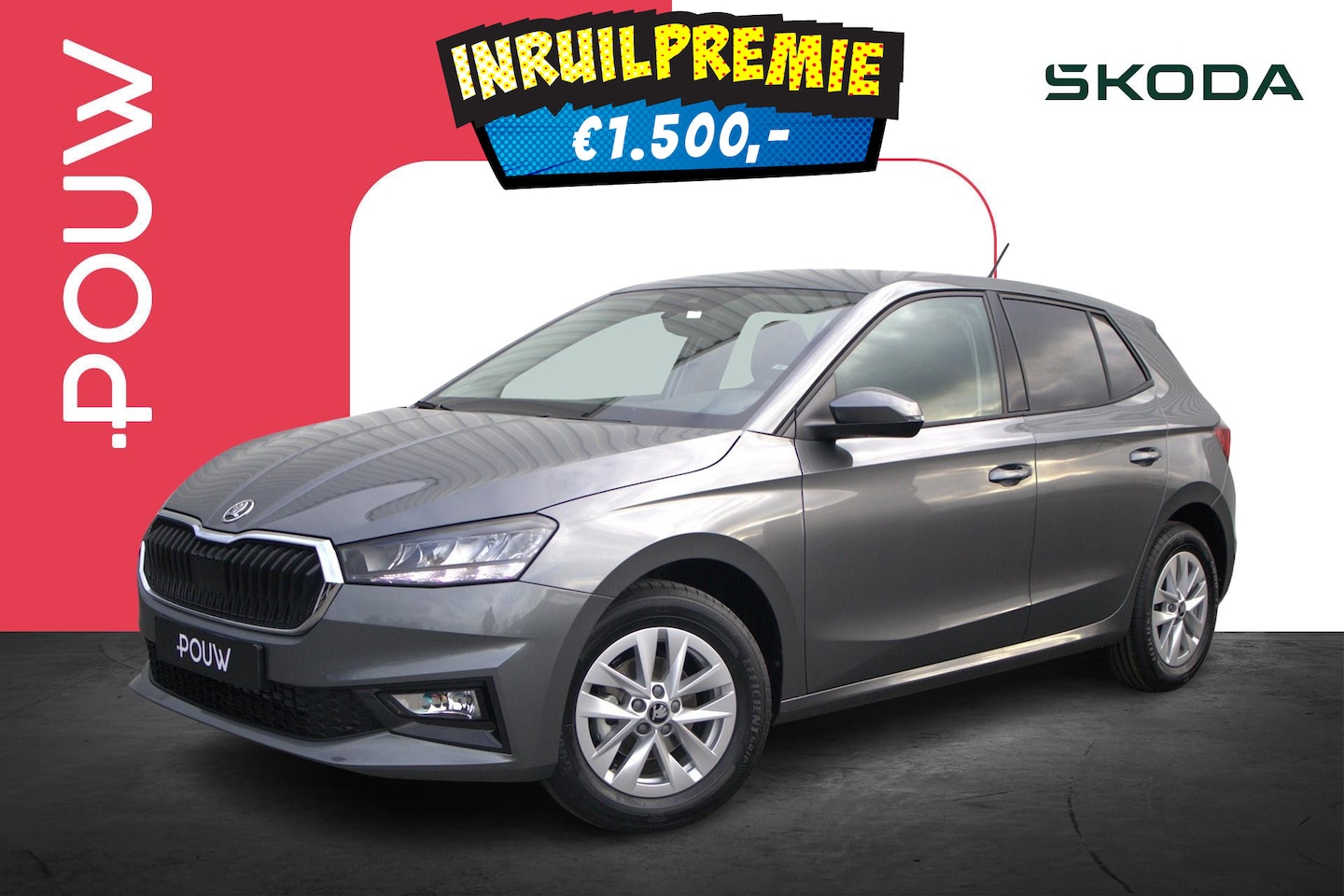 Skoda Fabia - 1.0 TSI 95pk Selection | 15" Velgen | Getint Glas - AutoWereld.nl