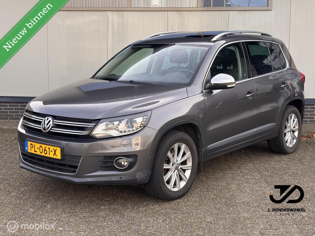 Volkswagen Tiguan - 2.0 TDI 4Motion Trekhaak Leder Pano dak - AutoWereld.nl