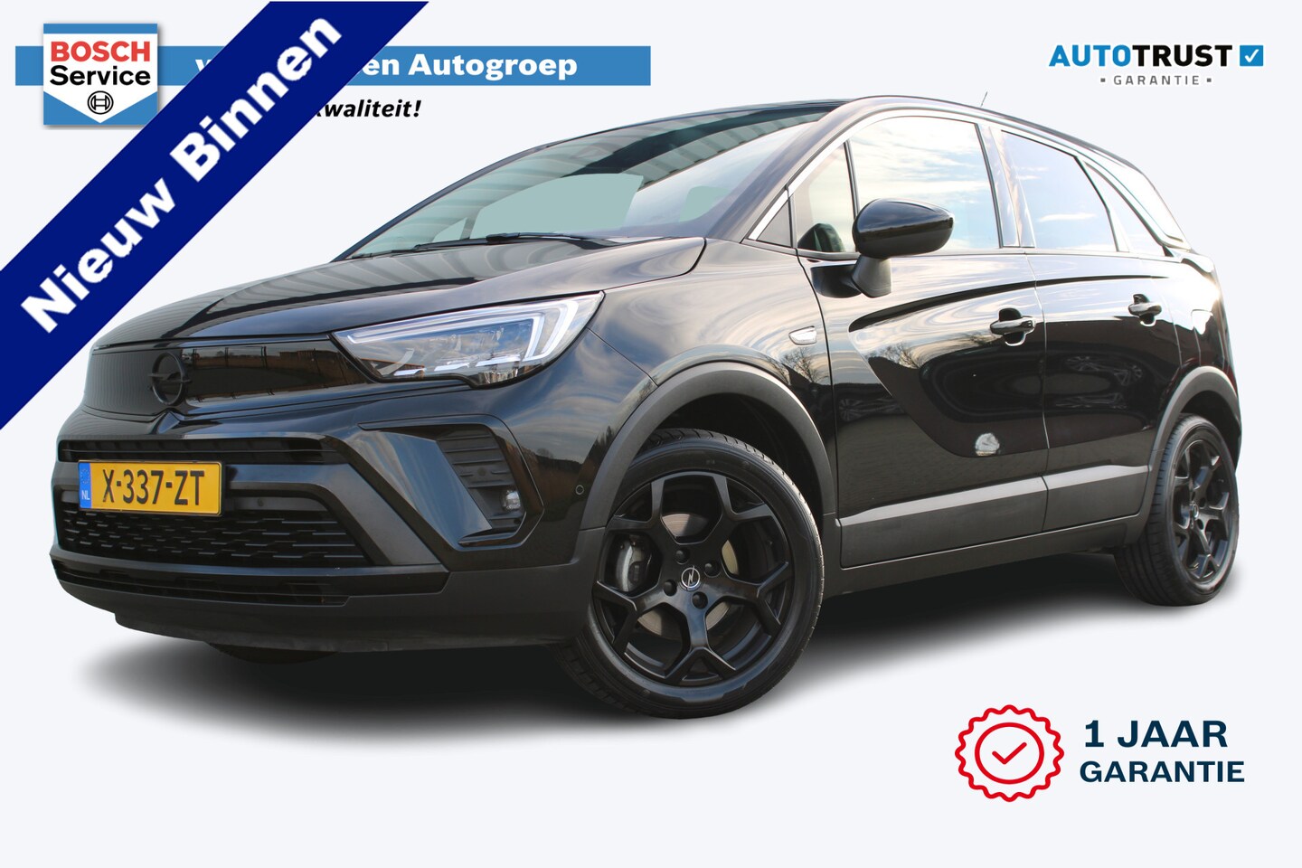 Opel Crossland - 1.2 Turbo Elegance | Incl. 12 maanden garantie | Stoel/stuurverwarming | Parkeercamera | A - AutoWereld.nl
