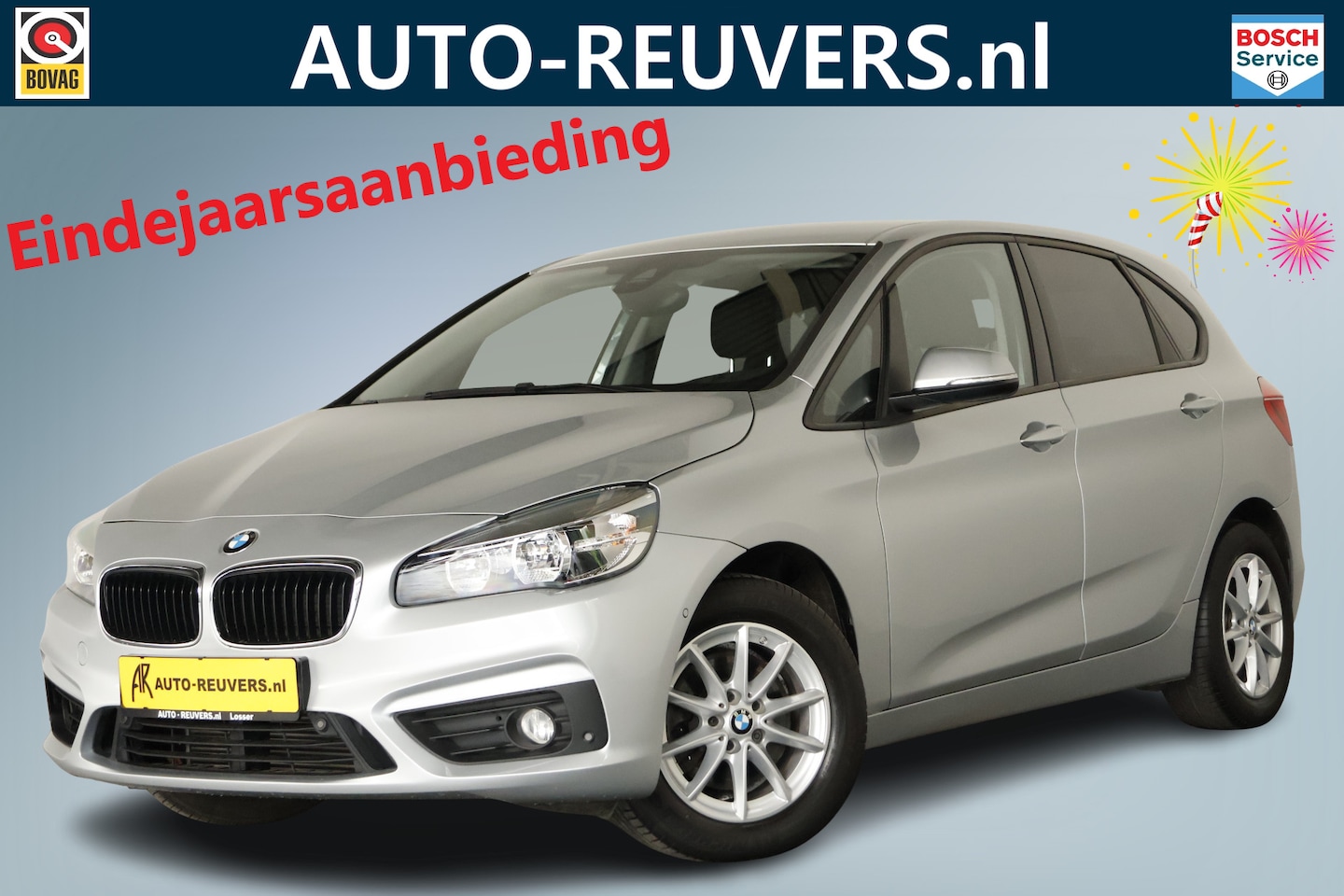 BMW 2-serie Active Tourer - 220i / Clima / Cruisecontrol / Bluetooth / Lmv - AutoWereld.nl
