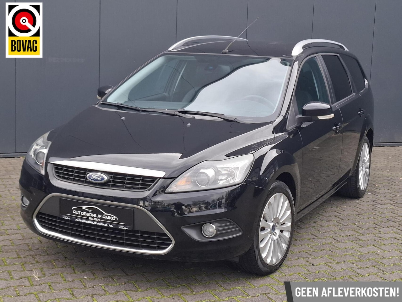 Ford Focus Wagon - 1.6 Titanium NAVI / lEDER / TR. HAAK / MOOI - AutoWereld.nl
