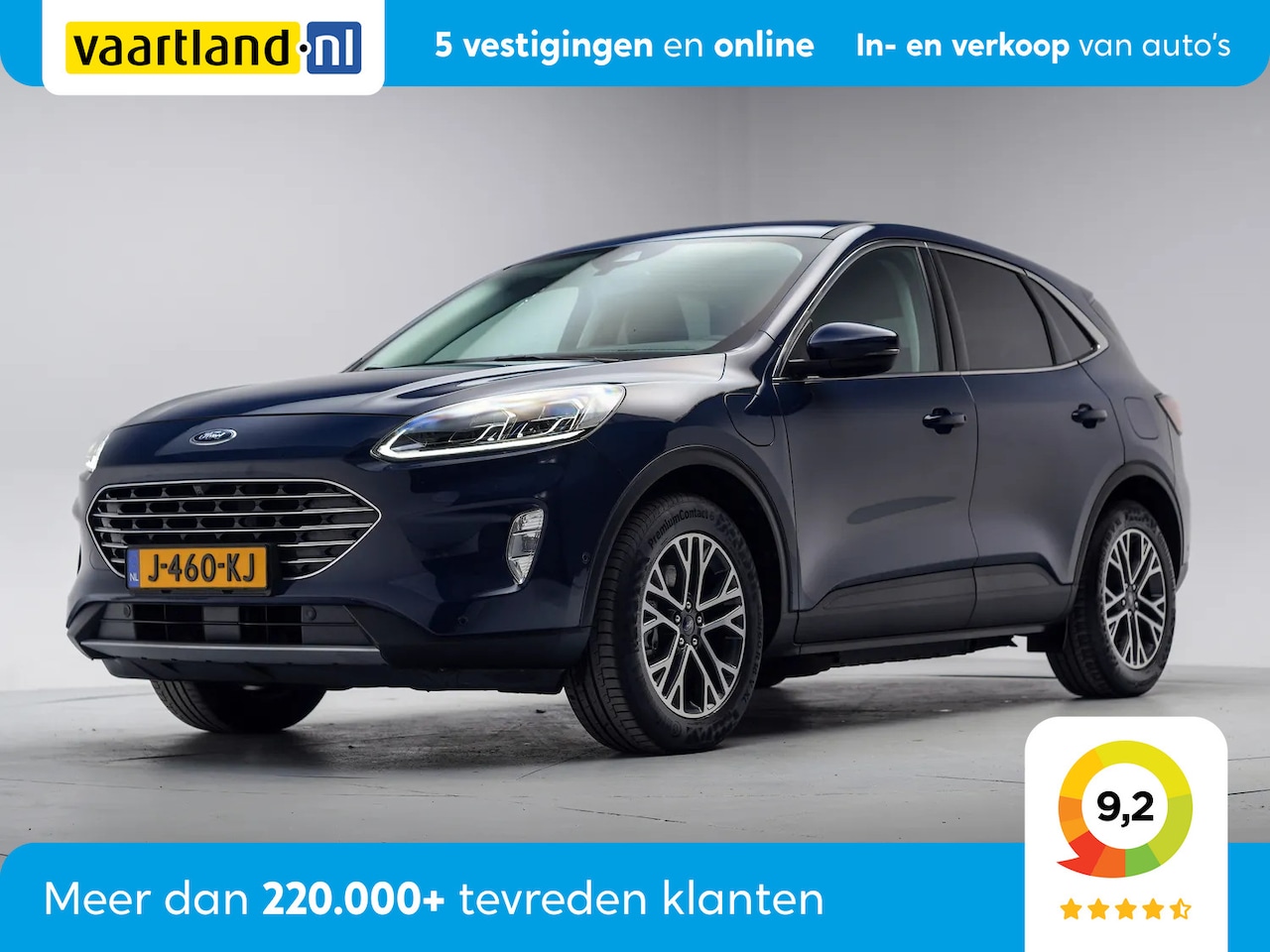 Ford Kuga - 2.5 PHEV Titanium X [ LED B&O Half-leder Navi Stoelverwarming ] - AutoWereld.nl