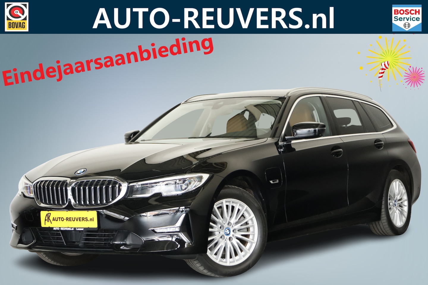 BMW 3-serie Touring - 320e High Executive / Laser-LED / ACC / Leder / CarPlay / Cam - AutoWereld.nl