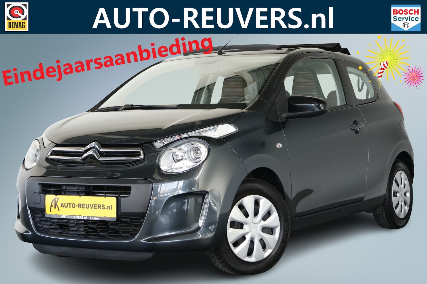 Citroën C1 - 1.0 e-VTi Airscape Feel / Opendak / Bluetooth / 4S Band - AutoWereld.nl