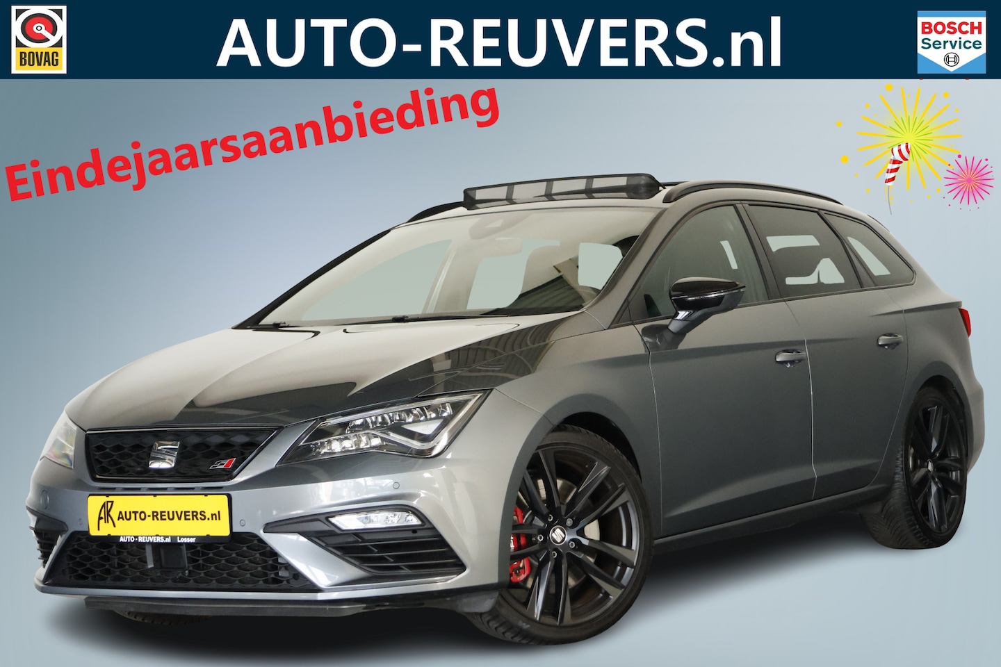SEAT Leon ST - 2.0 TSI CUPRA 300 / Opendak / Kuipstoel / LED / ACC / CarPlay - AutoWereld.nl