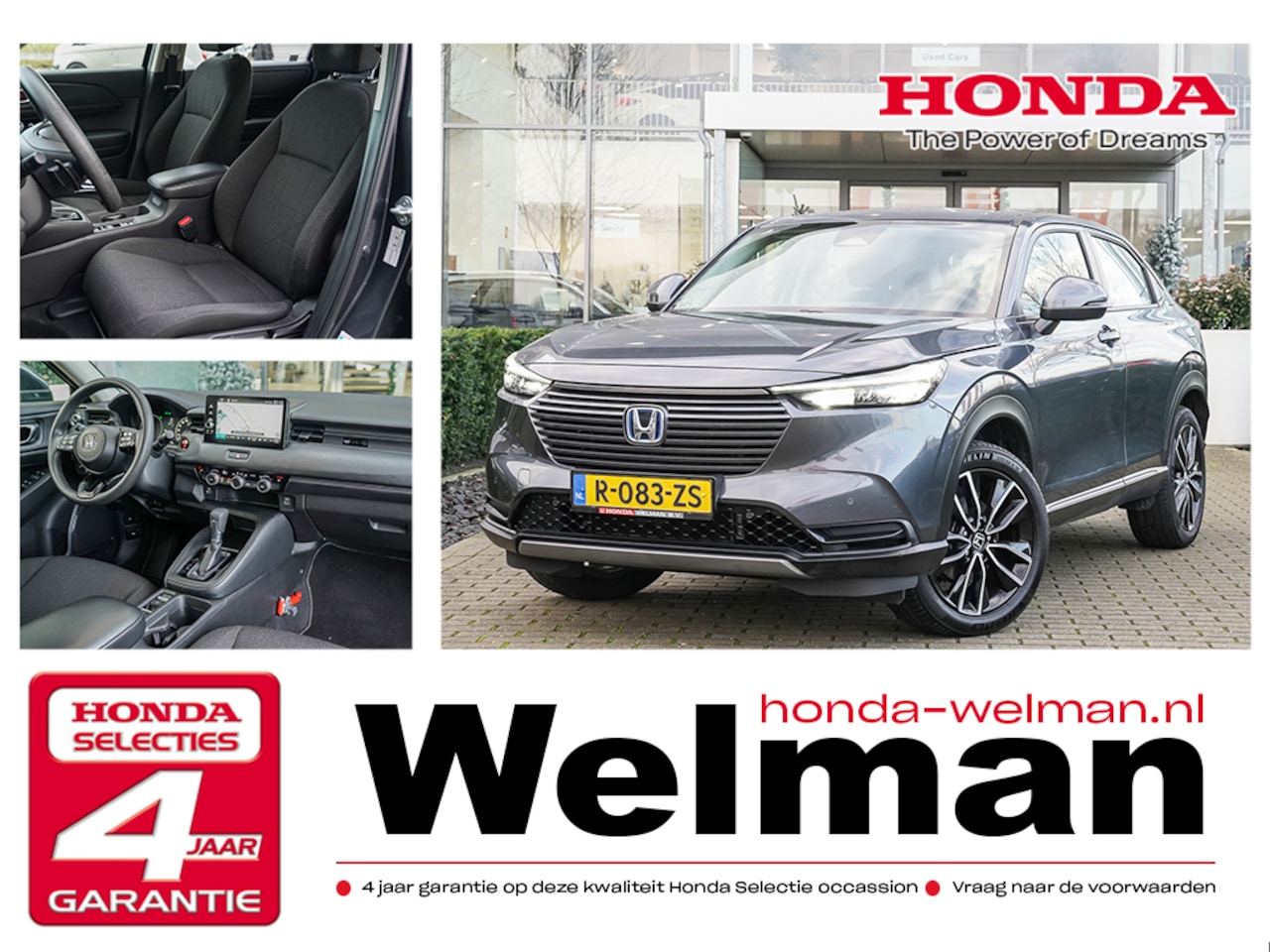 Honda HR-V - 1.5i e:HEV ELEGANCE - FULL HYBRID - TREKHAAK - AutoWereld.nl
