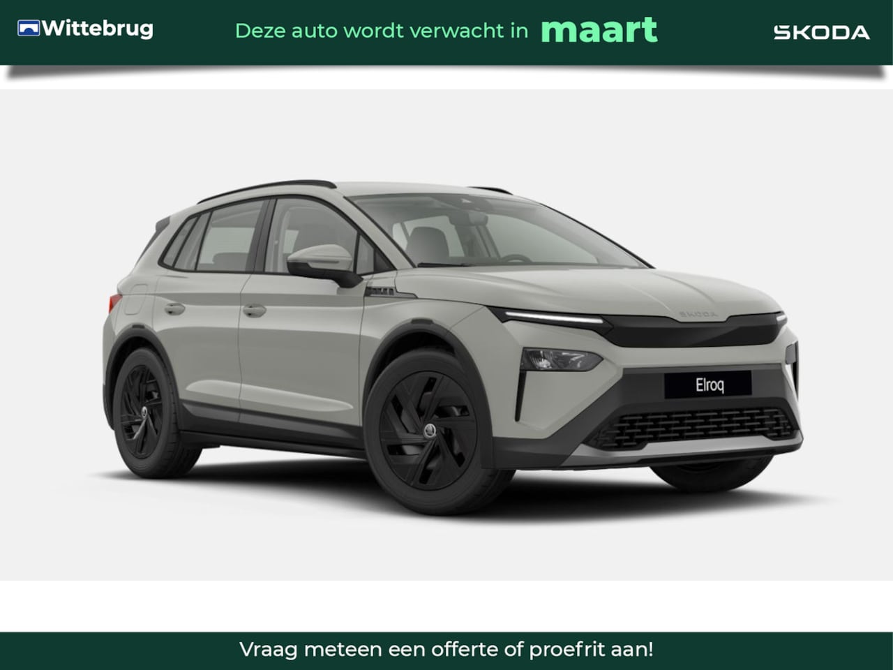 Skoda Elroq - 50 Limited Edition / Trekhaak / Stalen velgen 19" Zwart / €3000 Inruilpremie - AutoWereld.nl