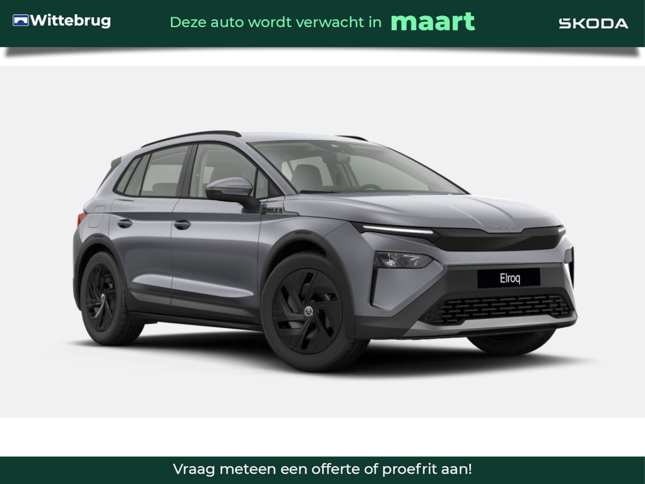 Skoda Elroq - 50 Limited Edition / Trekhaak / Stalen velgen 19" Zwart / €3000 Inruilpremie - AutoWereld.nl