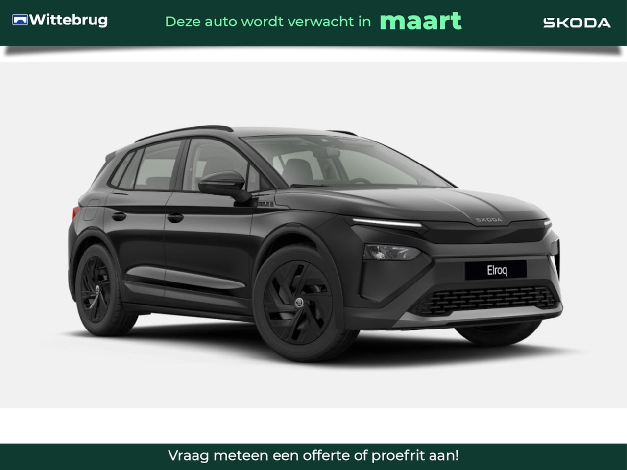 Skoda Elroq - 50 Limited Edition / Stalen velgen 19" Zwart / €3000 Inruilpremie - AutoWereld.nl