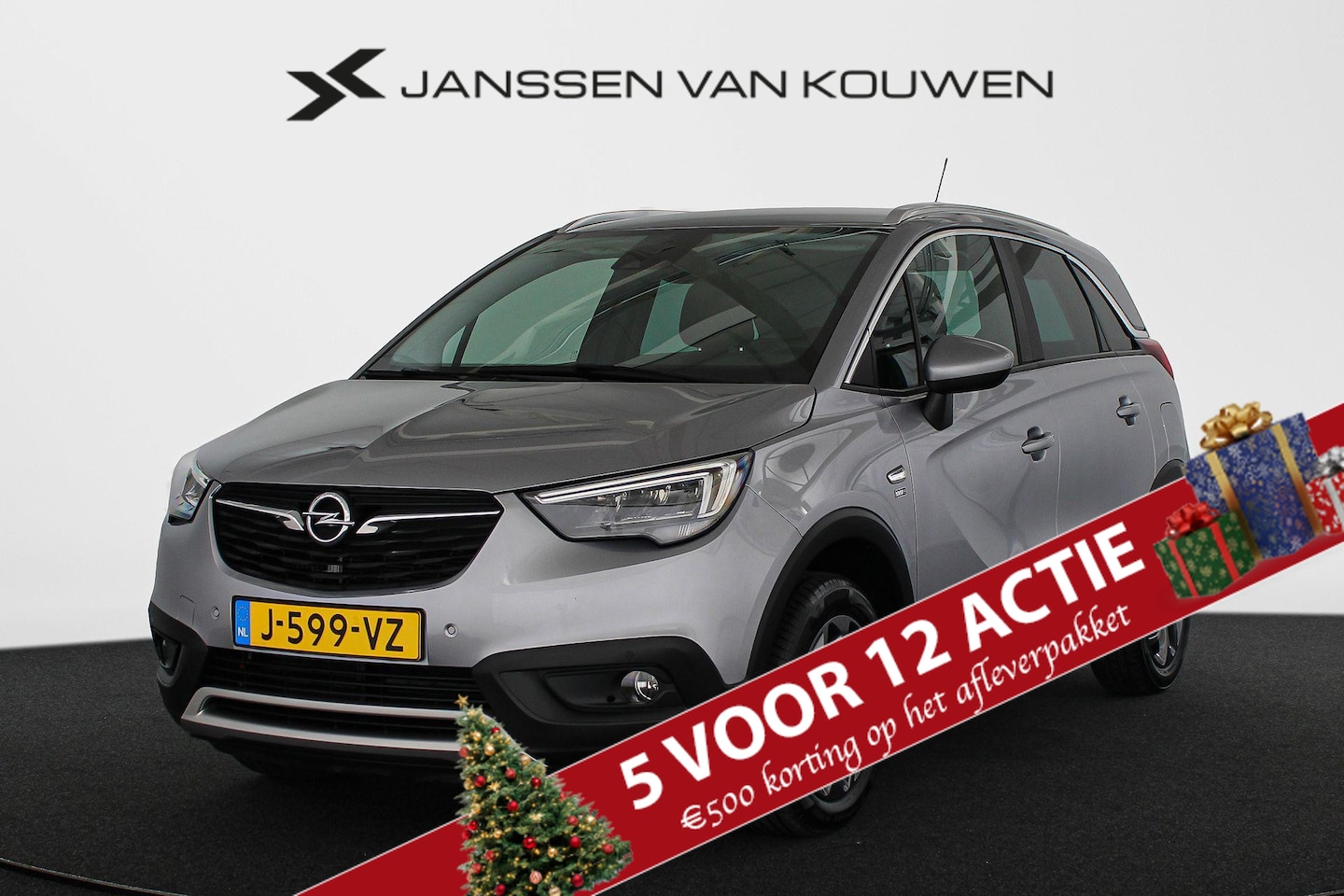 Opel Crossland X - 1.2 Turbo Edition 2020 Trekhaak Camera Climate Control Parkeersensoren Voor en Achter - AutoWereld.nl