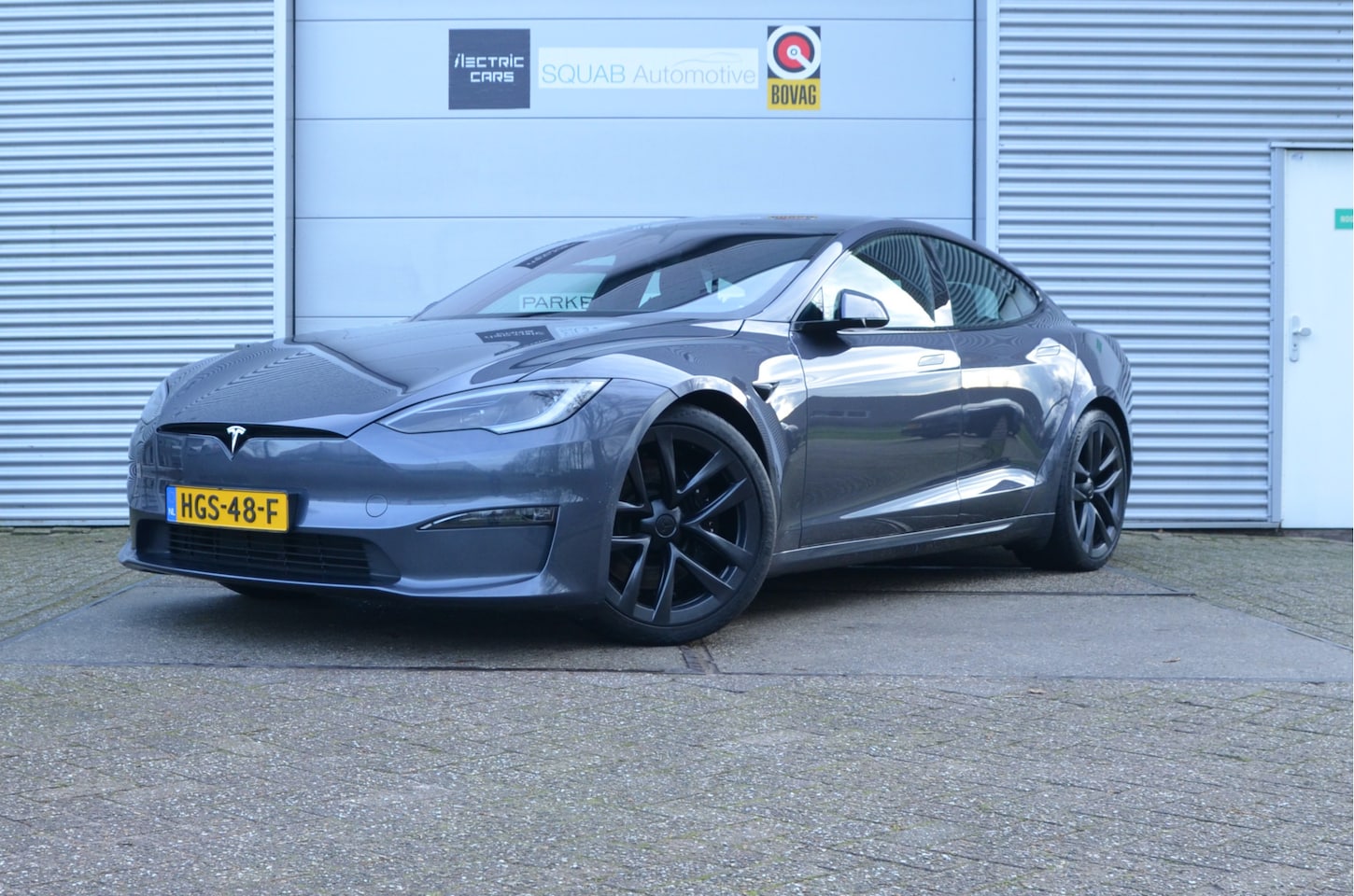 Tesla Model S - Long Range Enhanced AutoPilot4.0 (twv 3.800,-), 21" Arachnid breedte set - AutoWereld.nl