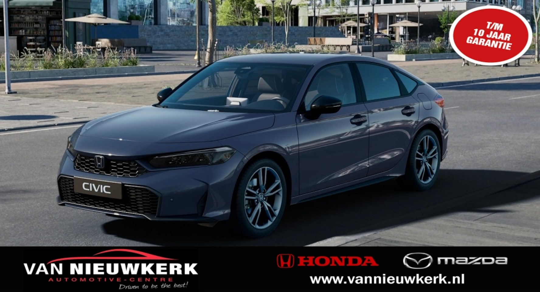 Honda Civic - 2.0 HYBRID 184PK eCVT Sport | Black Emblem Pack - AutoWereld.nl