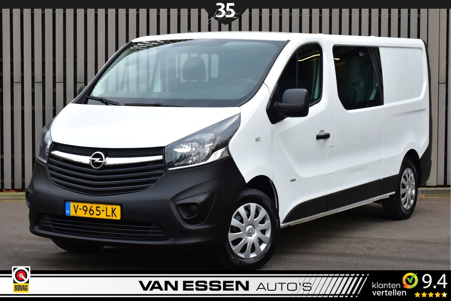 Opel Vivaro - 1.6 CDTI L2H1 DC Edition 6 Persoons Trekhaak NL-Auto! Excl. BTW! - AutoWereld.nl