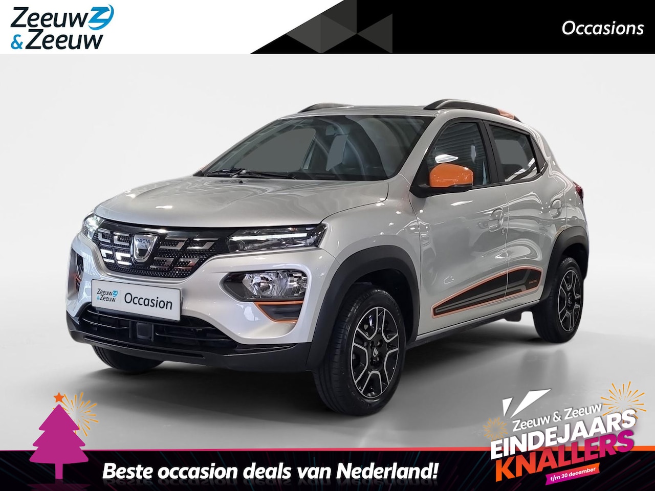 Dacia Spring - Comfort Plus 27 kWh * Camera * Carplay * Navigatie * Leder * 12 Maanden BOVAG Garantie * - AutoWereld.nl