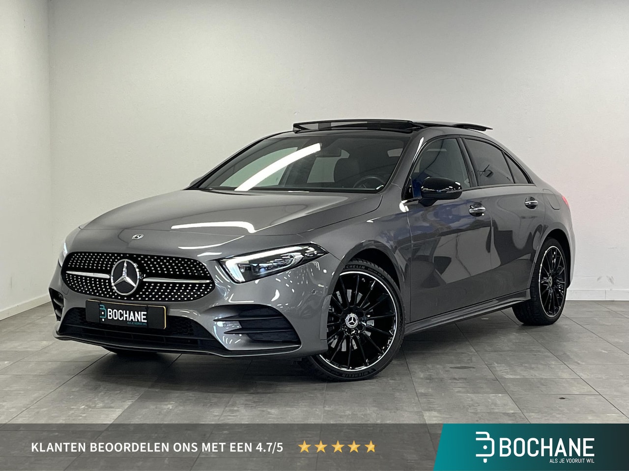 Mercedes-Benz A-klasse - 250 e Business Solution AMG Limited soH 90,4% | PANO | Sfeerverlichting | Stoelverwarming - AutoWereld.nl