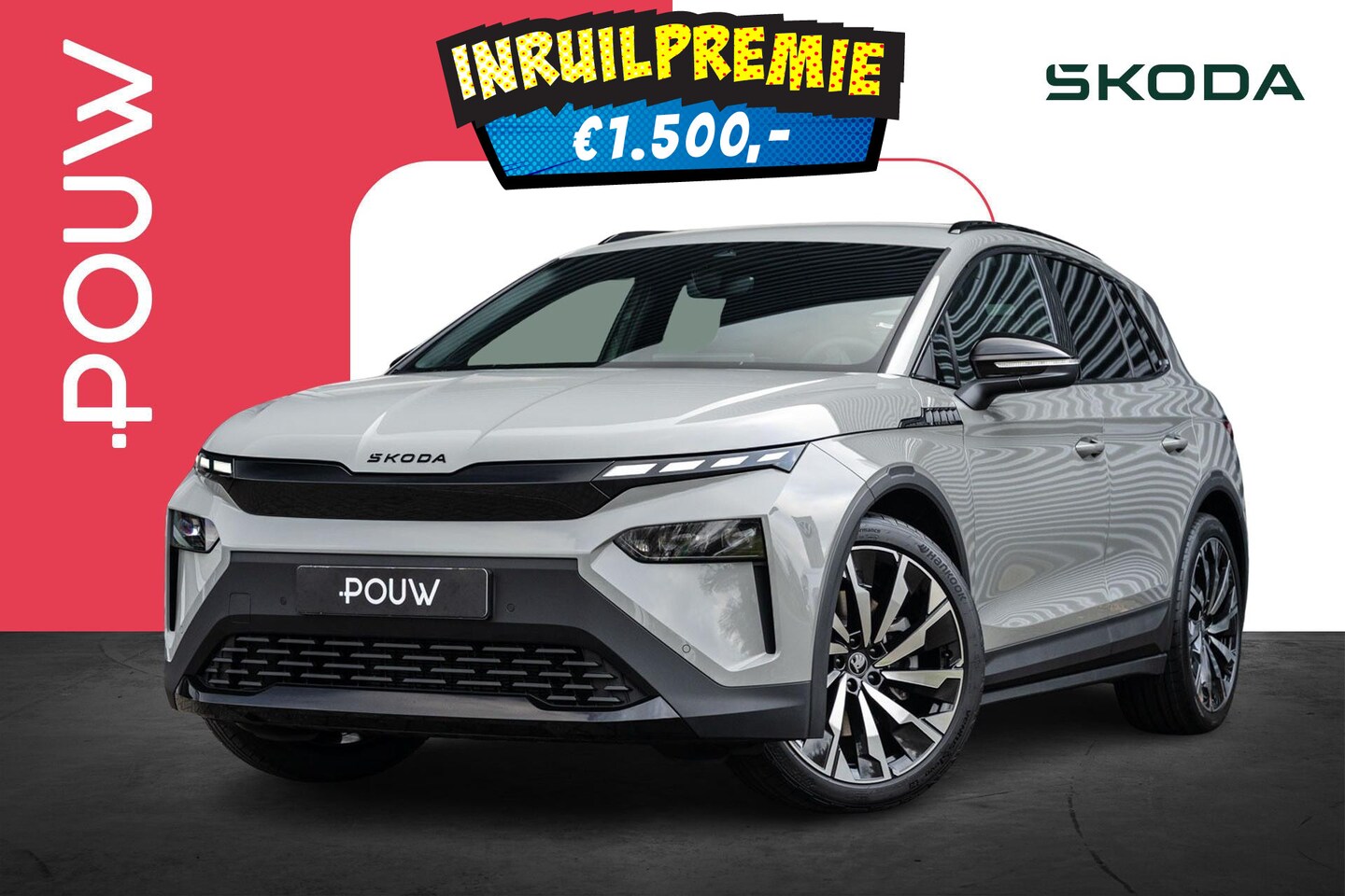 Skoda Elroq - 85 286pk Sportline Edition | Business Upgrade Plus | Trekhaak Wegklapbaar - AutoWereld.nl