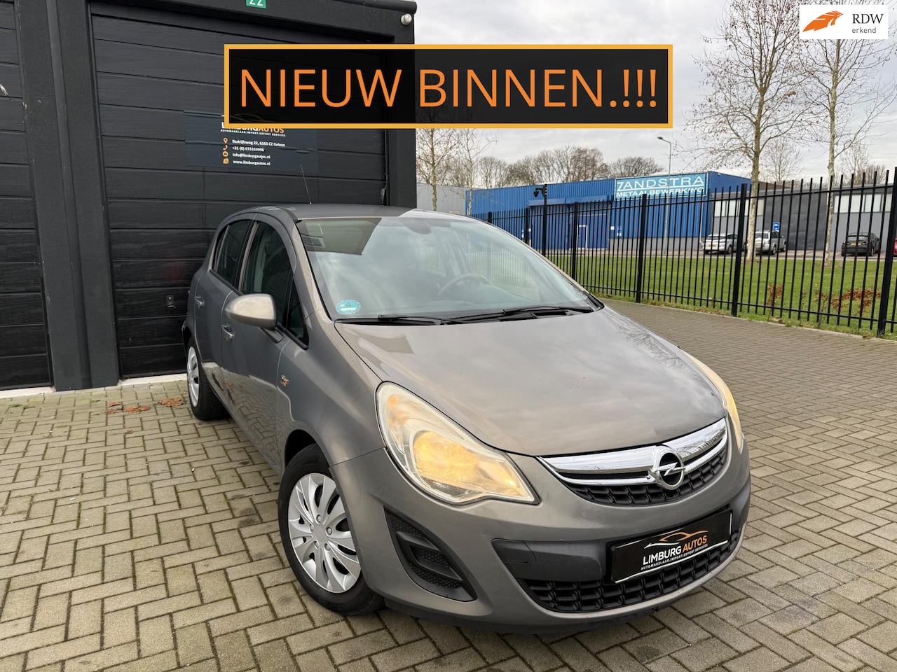 Opel Corsa - 1.2-16V Edition Airco Cruisecontrol Elek ramen - AutoWereld.nl