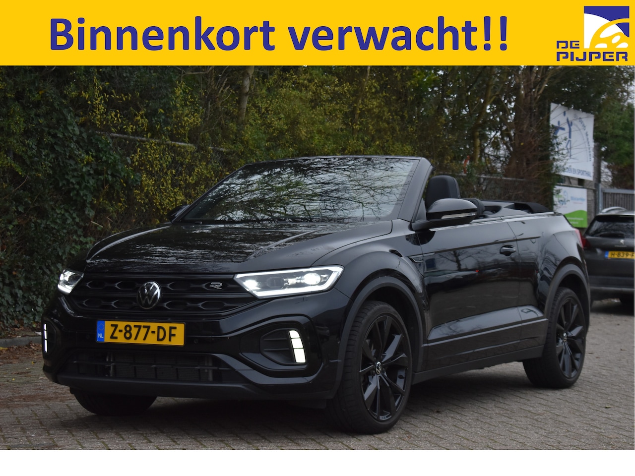 Volkswagen T-Roc Cabrio - 1.5 TSI R-Line Black style | Virtual cockpit | Carplay | Stoelverwarming | Navi | Full LED - AutoWereld.nl