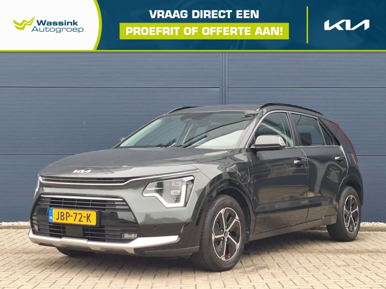 Kia Niro - 1.6 GDi Plug-in Hybrid 183pk DCT6 DynamicLine | Winter Pack | Leder | Navigatie | Camera | - AutoWereld.nl