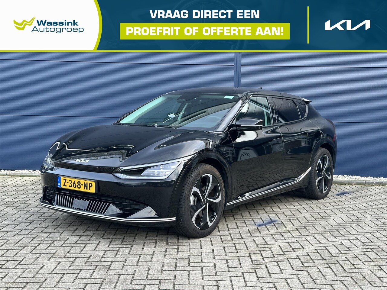Kia EV6 - 77,4kWh 229pk RWD Edition Advanced | Leder | Navigatie | Camera | Stoel en stuur verwarmin - AutoWereld.nl