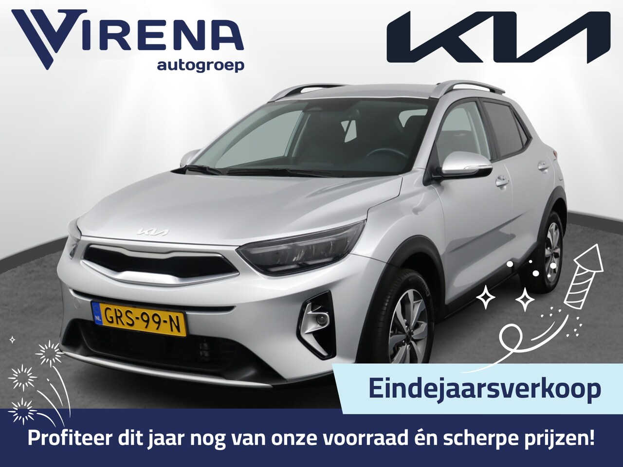 Kia Stonic - 1.0 T-GDi MHEV DynamicPlusLine Apple Carplay/Android Auto - Cruise Control - Climate Contr - AutoWereld.nl